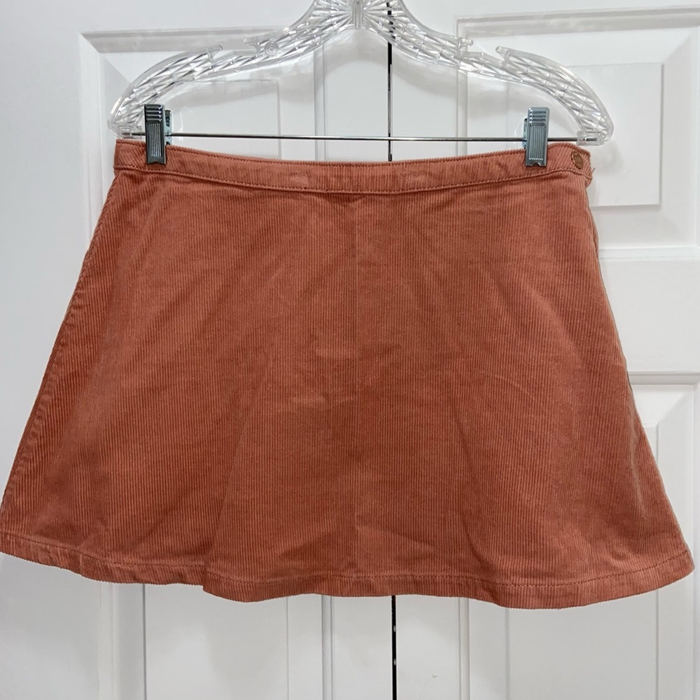 Forever 21 Light Pink Corduroy Skirt